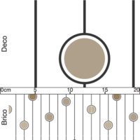 Proporção | Padrão Brico x Padrão Deco Proporção | Padrão Brico x Padrão Deco